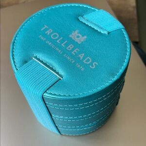 Trollbeads Turquoise Round Case